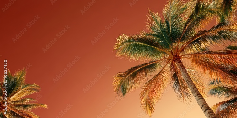 Palm Trees Banner Palm Trees Banner