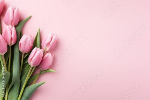 Tulip flower petal plant.