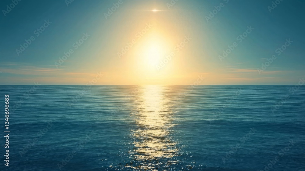 Obraz premium sunset over the sea