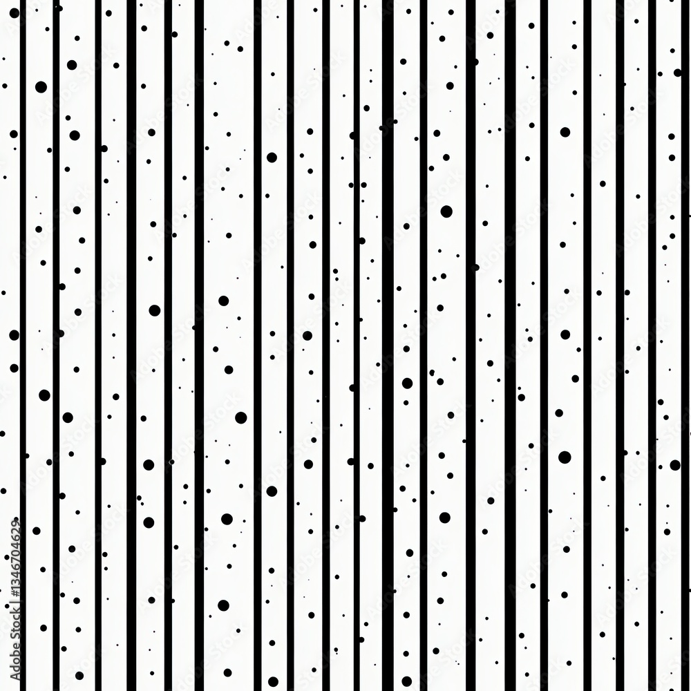 Seamless Pattern Design Zebra Stripes with Polka Dots for Fashion and Textile Seamless Pattern Design Zebra Stripes with Polka Dots for Fashion and Textile