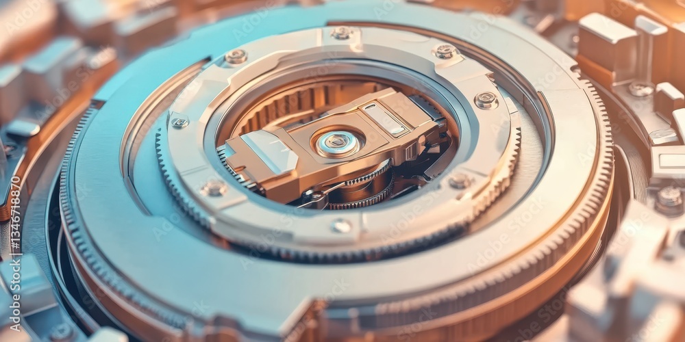 Naklejka premium Cybersecurity Banner