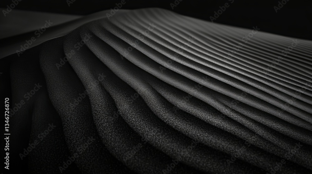 Obraz premium black fabric texture