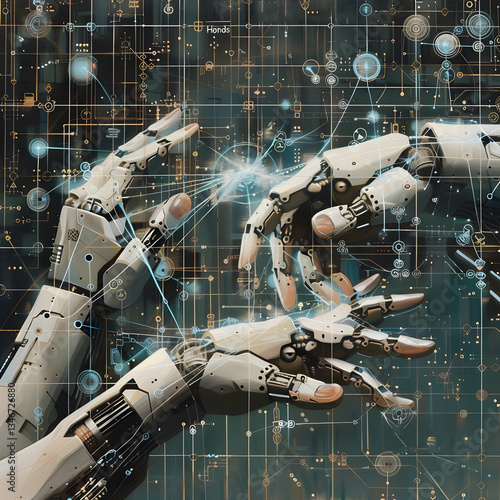 High-Tech Cybernetic Hands in a Digital World