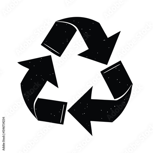 Recycle Symbol Arrows, Circular, Ecology, Sustainability, Reuse, Reduce, Environment, Conservation, 