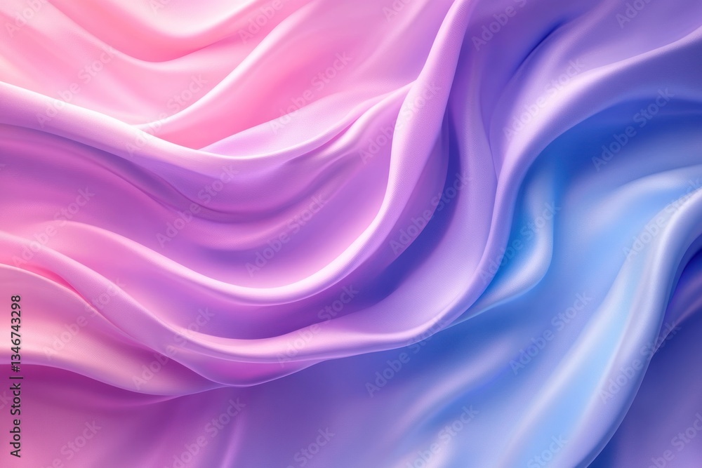 Fototapeta premium Abstract gradient background with pastel purple, pink, and white, blue, purple, and pink, featuring a smooth blend, ideal for modern and elegant designs.