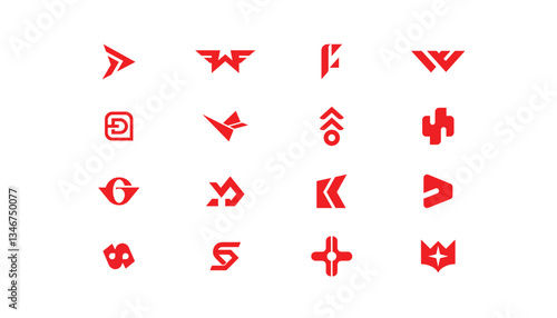 abstract logo, you can combine it with your company colors