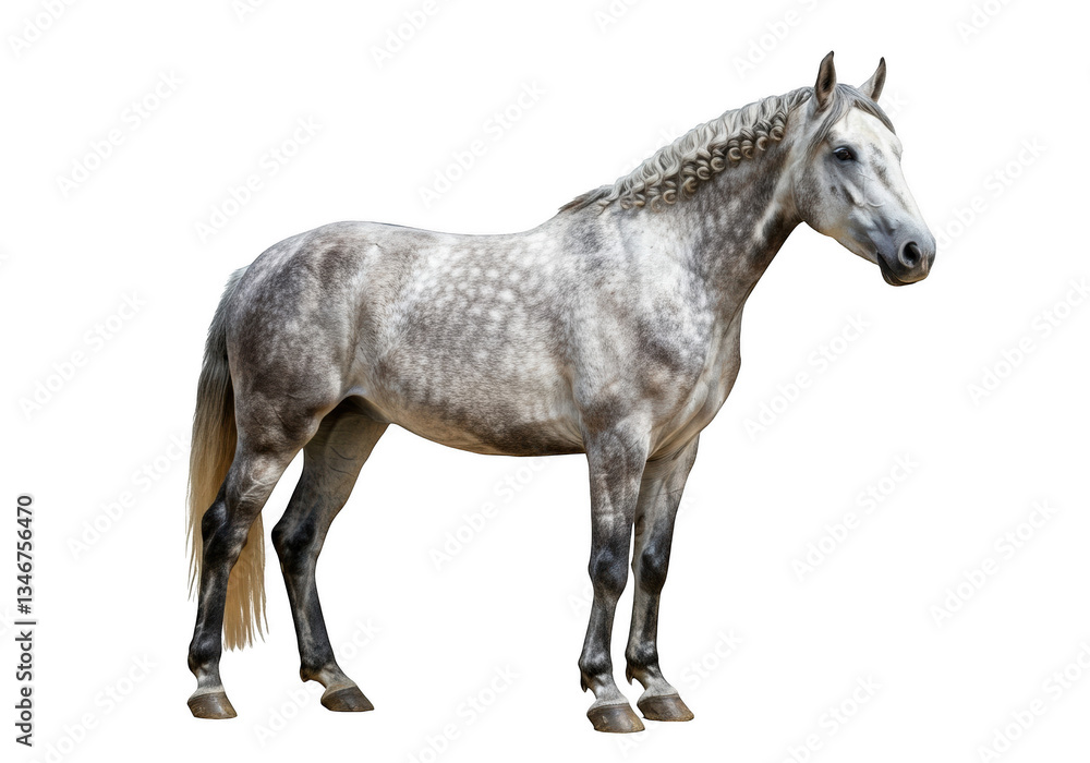 Fototapeta premium Horse on a transparent background