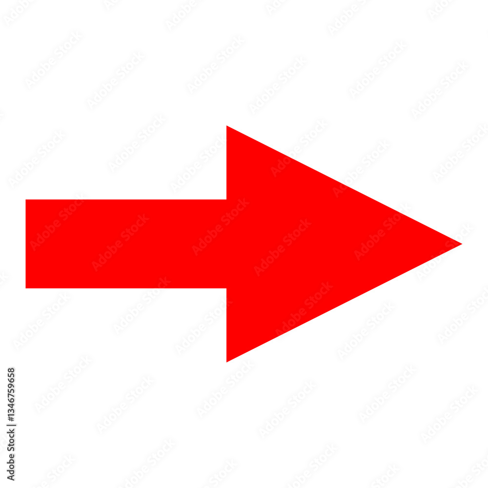 red arrow isolated on white red arrow isolated on white
