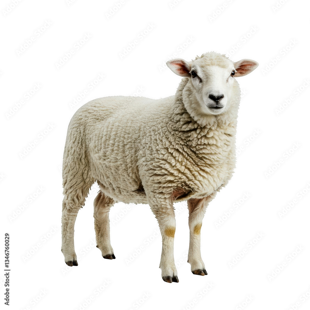 Sheep on a transparent background Sheep on a transparent background
