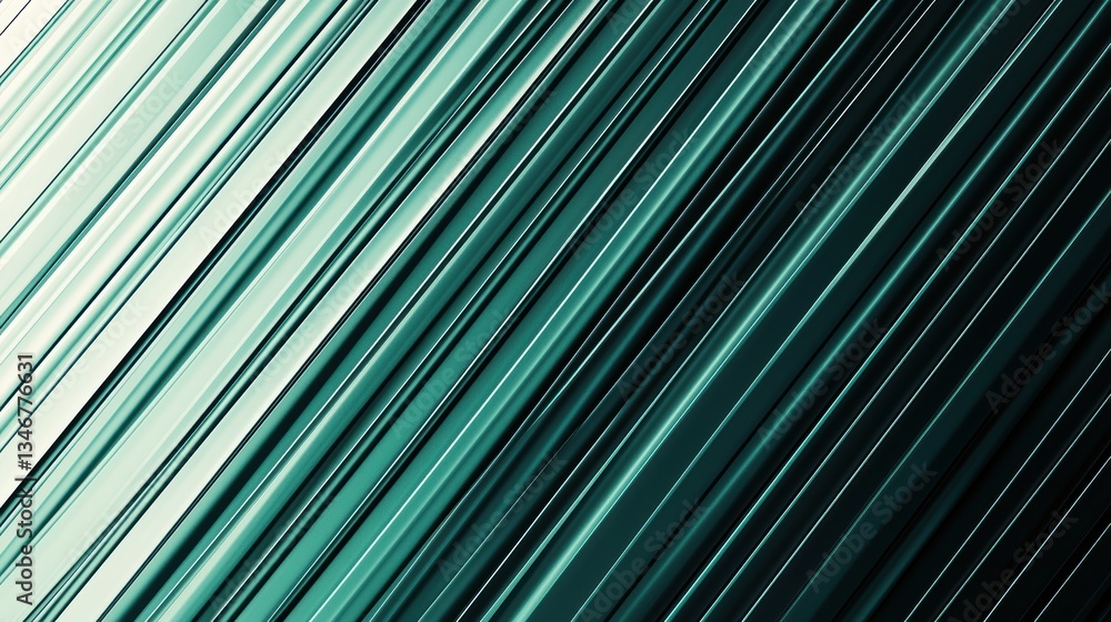 Obraz premium Dynamic diagonal lines a gradient shaded digital composition