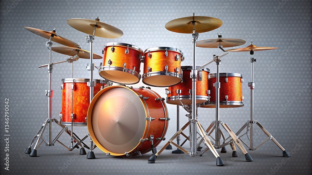 Drum Kit PNG for Design | Drum Set Image Drum Kit PNG for Design | Drum Set Image