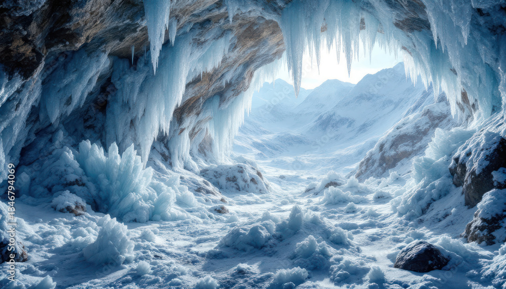 Enchanted Ice Cave: A Winter Wonderland Enchanted Ice Cave: A Winter Wonderland
