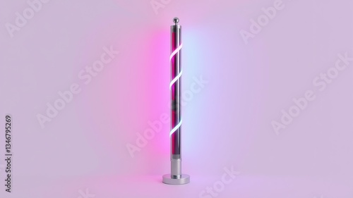 Elegant Pole Design for a Modern Bar Setting