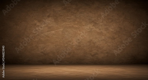 深みのある茶色 落ち着いた空間 静寂な背景