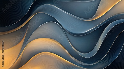 Stunning Abstract Background with Wavy Lines Creating a Mesmerizing Visual Experience in Your Designs