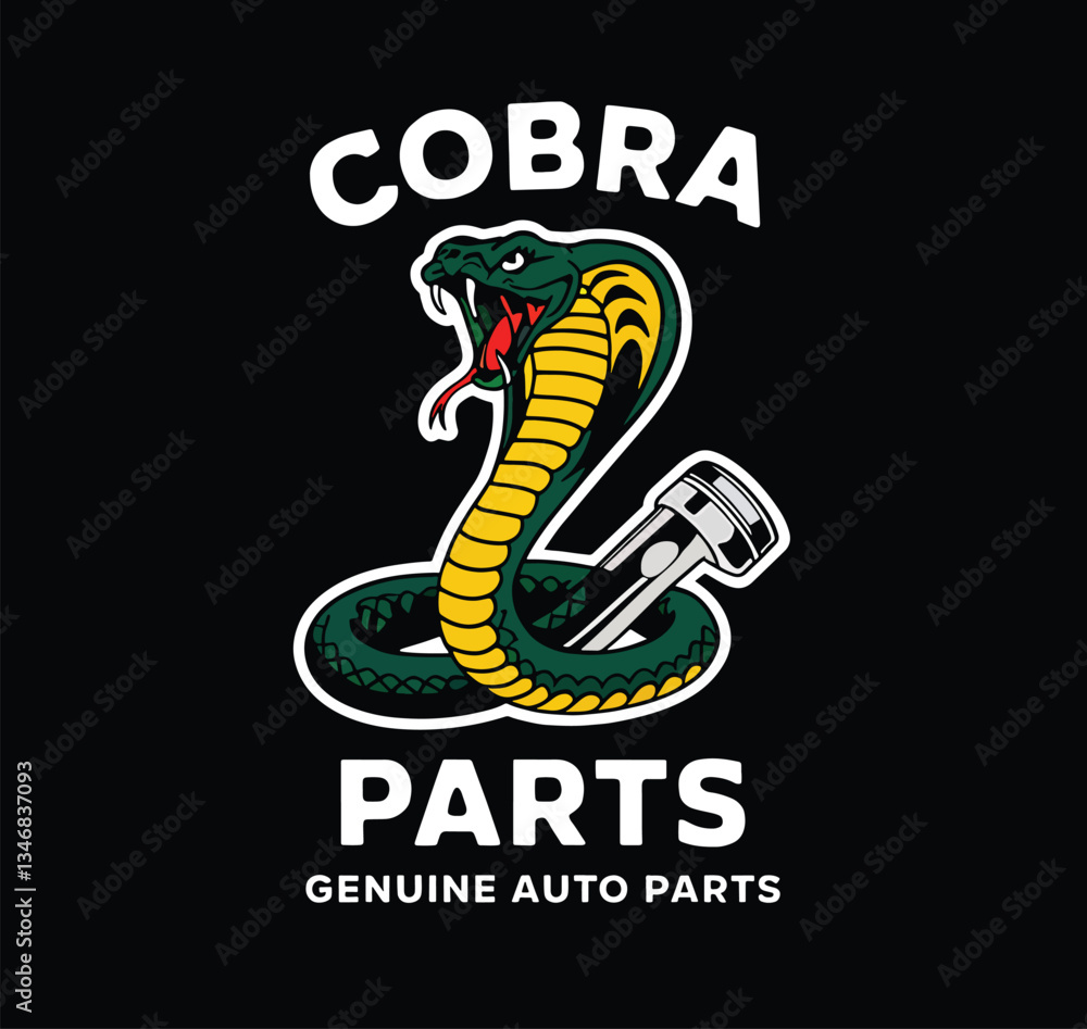 cobra snake art design stock photos cobra snake art design stock photos