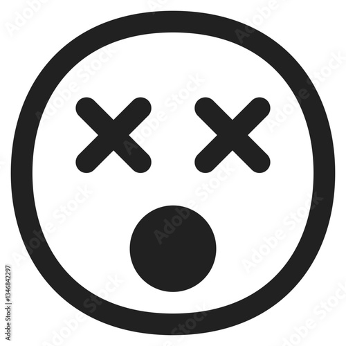 Astonished Face with X Eyes
