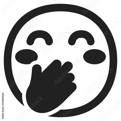  Face with Hand Over Mouth