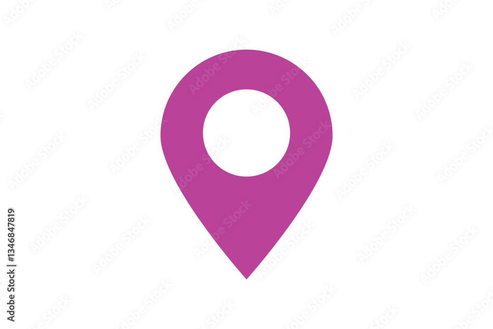 map pin vector logo template, locator icon map pin vector logo template, locator icon