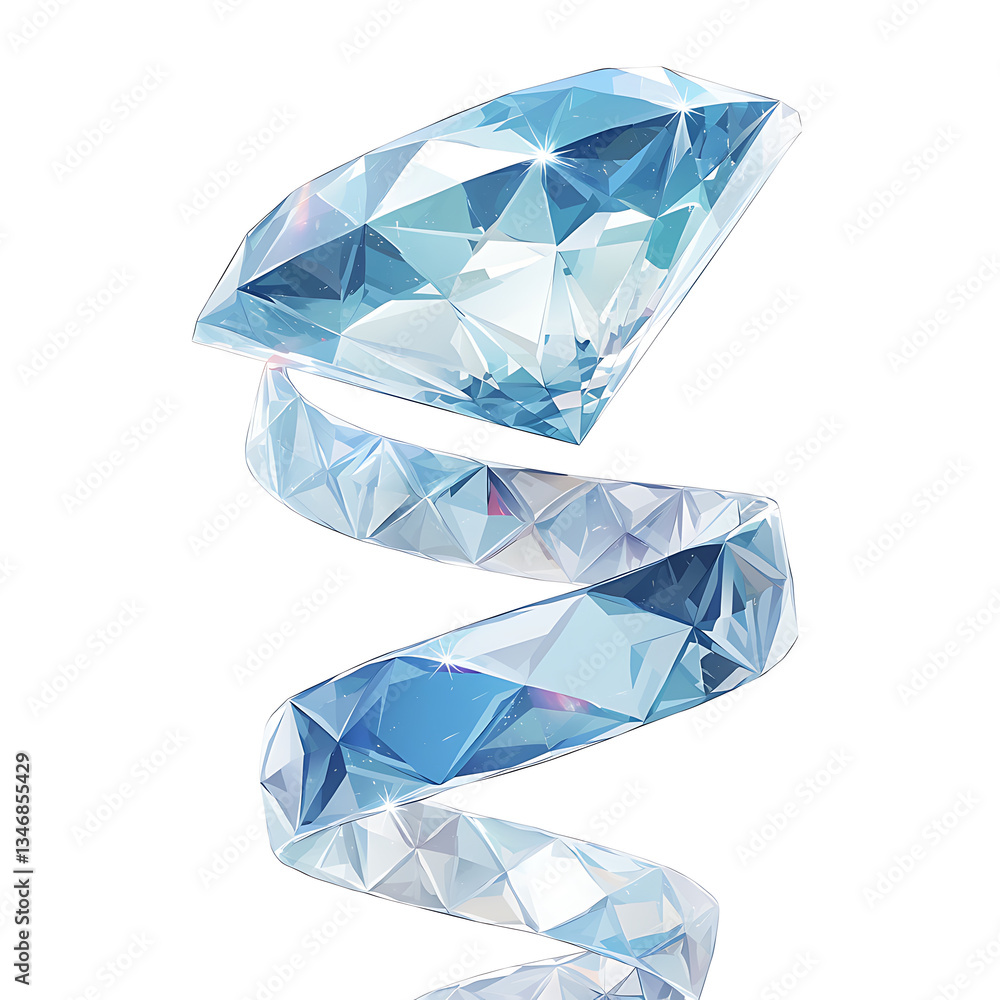 Illustration about investing in diamond business and collecting valuable diamonds. Illustration about investing in diamond business and collecting valuable diamonds.
