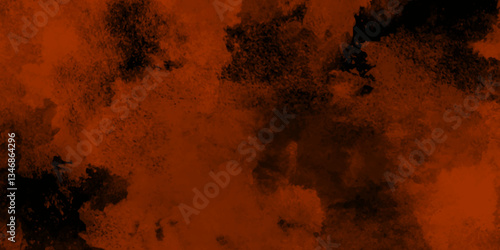 Dark red powder explosion cloud on black background. Abstract red and black grunge texture smoke. smoke fog misty texture overlay on dark black. paranormal red mystic smoke, clouds for movie.