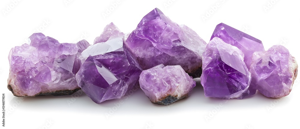 Fototapeta premium Amethyst Crystal Cluster