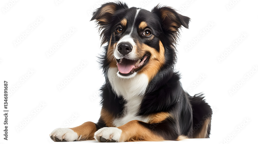 Fototapeta premium Australian Shepherd dog 4 years old