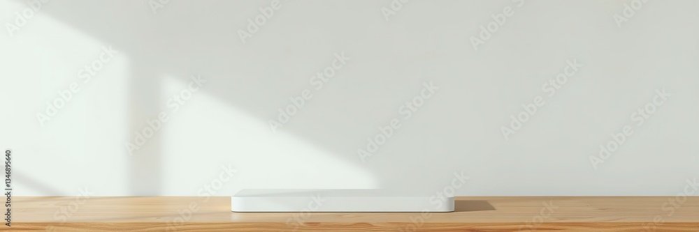 Modern Water-Based Stand Mockup with Design Space