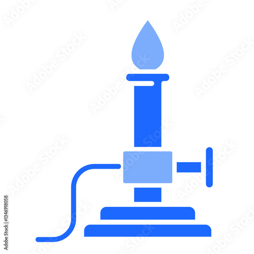 Bunsen Burner  Icon Element For Design	