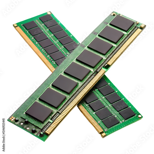 RAM, Memory Modules, Computer RAM, DDR RAM on transparent background