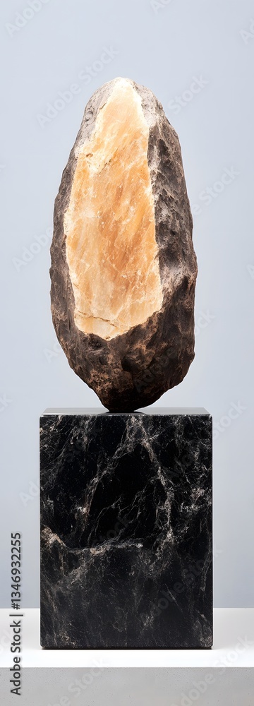 A podium carved from a fallen meteorite, pulsing with extraterrestrial energy.