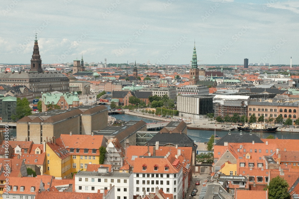 Obraz premium Copenhagen cityscape