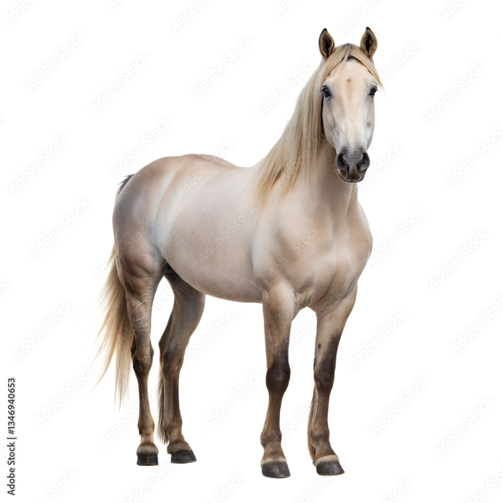 Obraz premium Equus Giganteus AI Generated Image