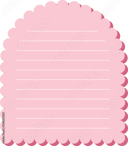Memo Pastel Pink Pape