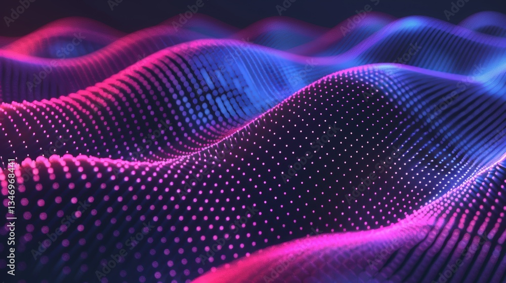 Abstract digital wave patterns in vibrant colors Abstract digital wave patterns in vibrant colors