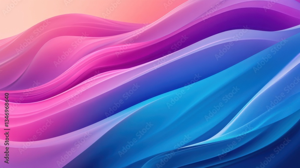 Fototapeta premium Gradientrich backgrounds enhance UIUX design for apps and websites
