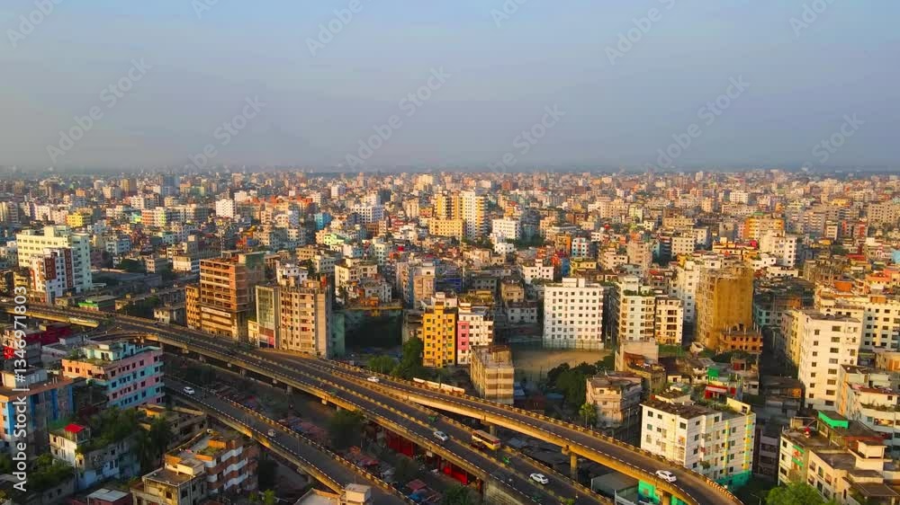 aerial view of the city aerial view of the city