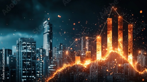 A global conflict zone overlaid with a fuel price impact graph.