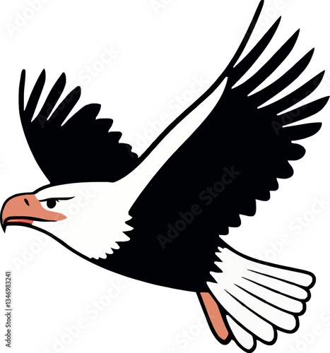 Majestic Eagle Soaring in the Sky
