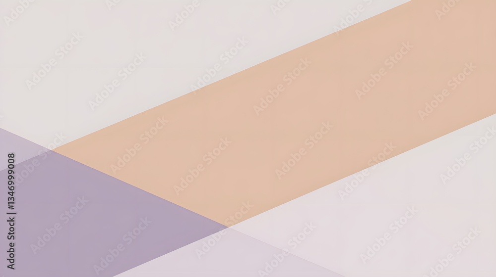Pastel Colored Geometric Shapes Overlapping Against Light Background Pastel Colored Geometric Shapes Overlapping Against Light Background
