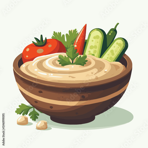 food, eggplant, cuisine, arabic, traditional, appetizer, vegetarian, dip, hummus, babaganoush, turkish, lebanese, vegetable, mediterranean, ganoush, parsley, healthy, snack, arabian, greek, baba, back
