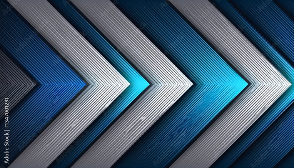 Obraz premium blue metal background