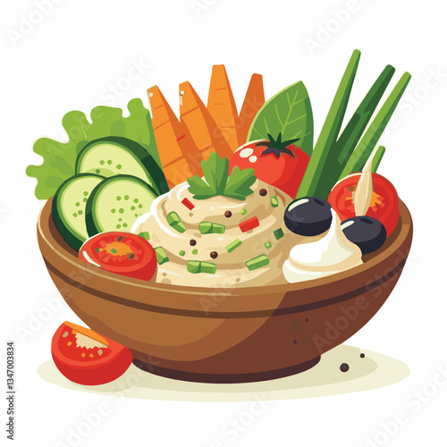 food, eggplant, cuisine, arabic, traditional, appetizer, vegetarian, dip, hummus, babaganoush, turkish, lebanese, vegetable, mediterranean, ganoush, parsley, healthy, snack, arabian, greek, baba, back