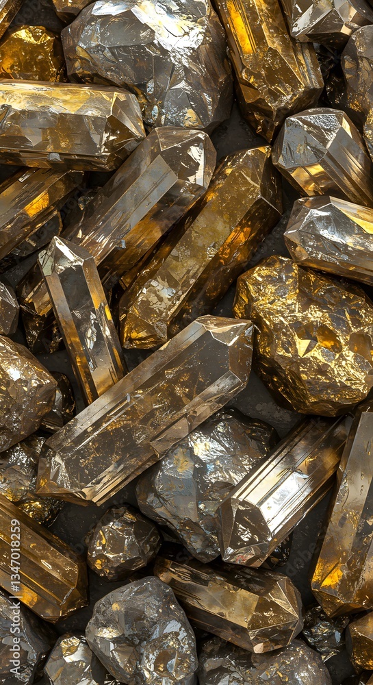 Shiny minerals symbolize rare earth elements deal, highlighting their economic and technological significance.
Shiny minerals symbolize rare earth elements deal, highlighting their economic and technological significance.