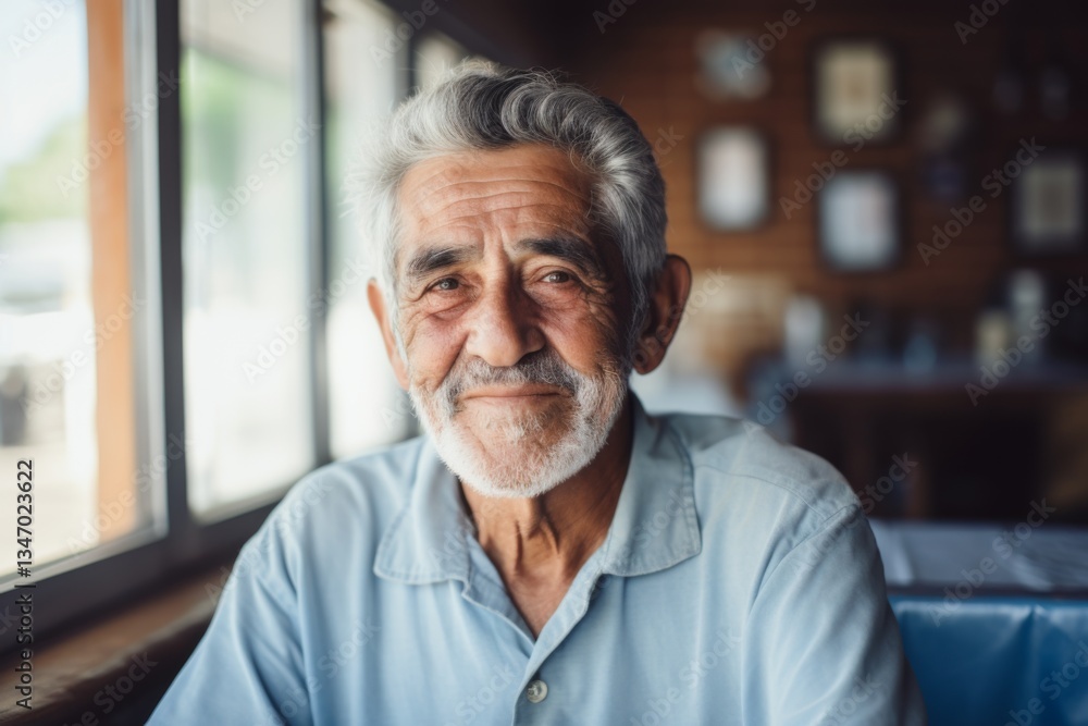 Portrait of a Hispanic elderly man in nursing home Portrait of a Hispanic elderly man in nursing home