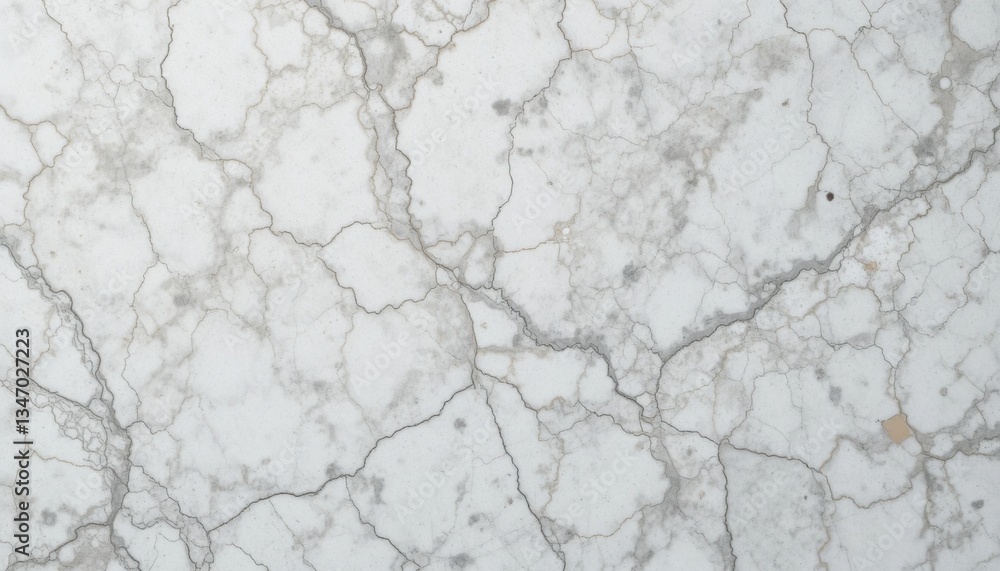 Fototapeta premium Elegant White Marble Texture with Subtle Veins and Patterns for Sophisticated Interior Design Applications