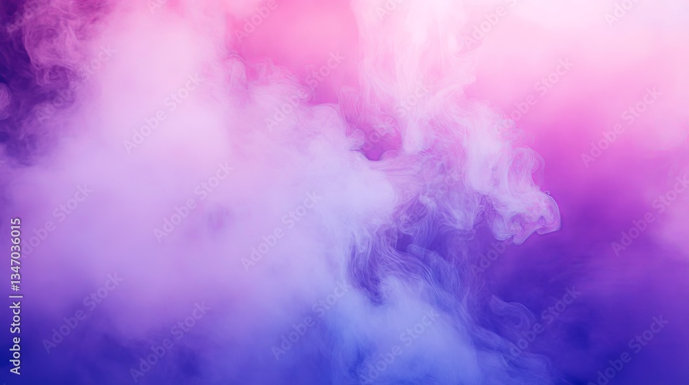 Naklejka premium AbstractArt Abstract Purple Moment Aura Background