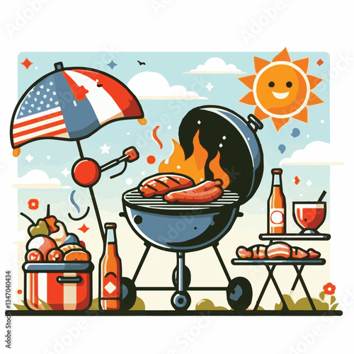 bbq, food, barbecue, grill, party, cooking, meat, picnic, grilling, summer, meal, grilled, cook, beef, cookout, hot, background, barbeque, steak, fire, backyard, pork, flame, delicious, smoke, outdoor