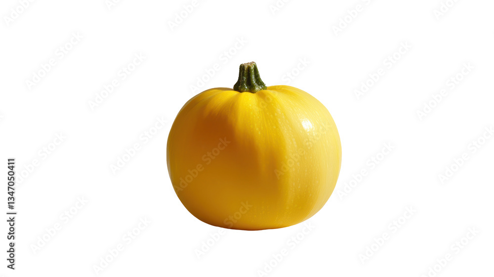 Obraz premium A vibrant yellow squash resting against a clean background.