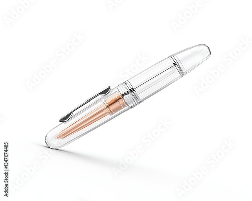 Wallpaper Mural Transparent Pen for Studio Shot, White Background. Torontodigital.ca